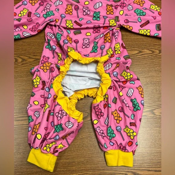 NWT Pittie Clothing Company Cotton Modal Pitbull Dog Pajamas size XXL - Picture 3 of 9